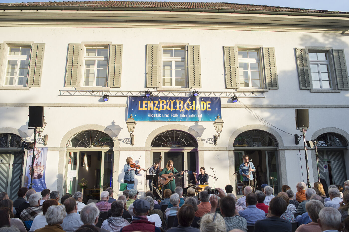 Lenzburgiade: Musikfestival auf Schloss Lenzburg