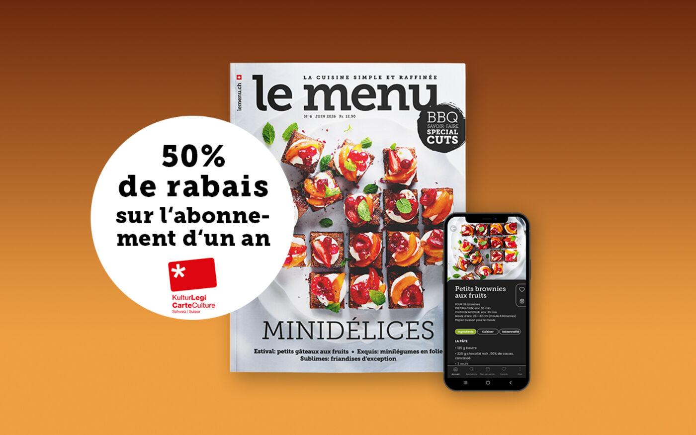le menu