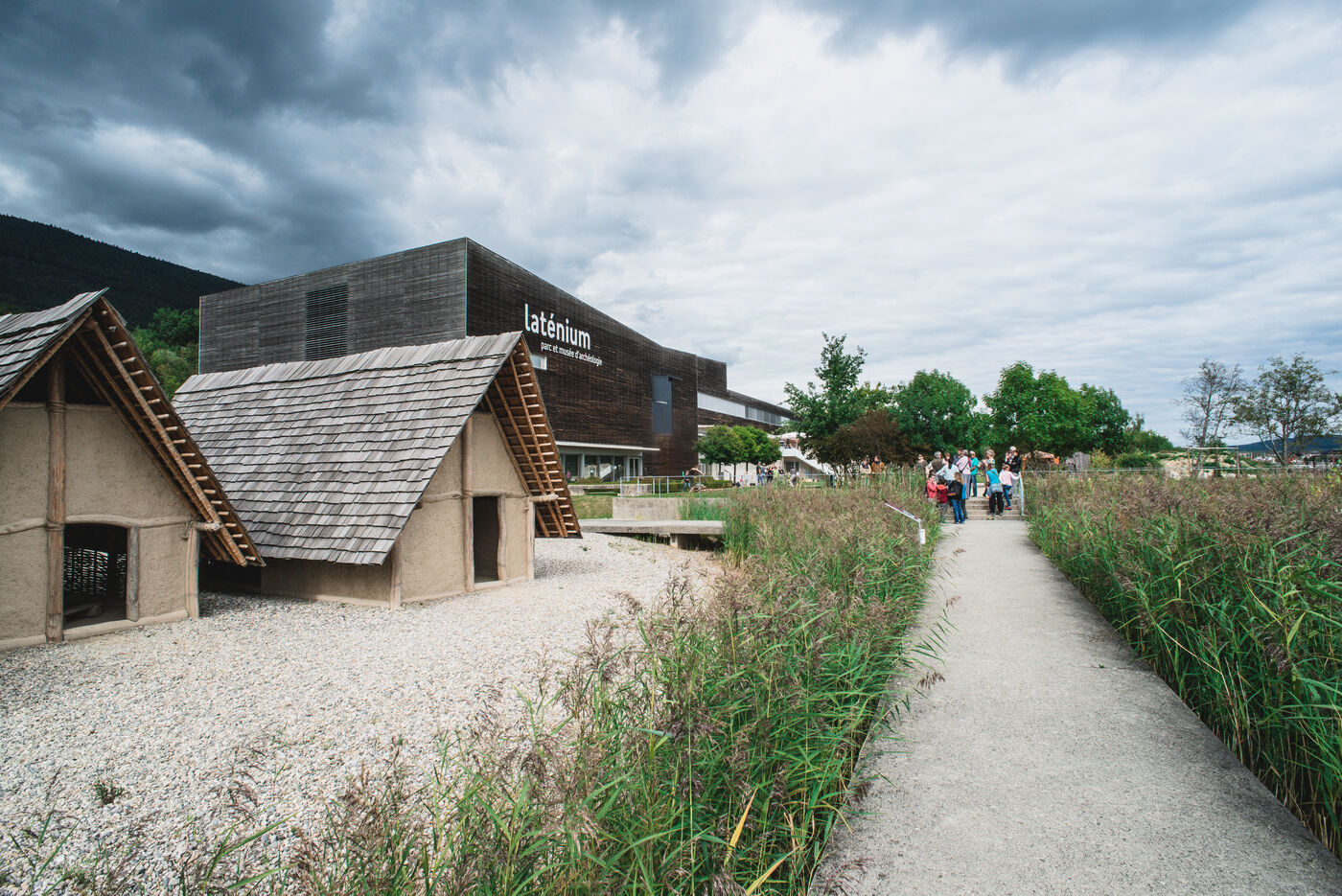 Le Laténium , Parc et Musée d'archéologie à Hauterive